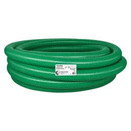 Rollos Mangueras Rigida 4" x30m succion para motobomba Truper 101041