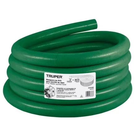  Rollos Mangueras Rigida 3" x30m succion para motobomba Truper 101040 1291.525424 Rollos Mangueras Rigida 3" x30m succion para m