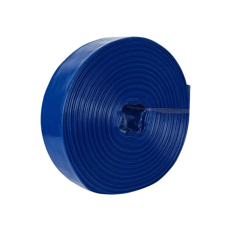 Rollos Mangueras Plana 3" x50m Descarga para motobombas Truper 100865