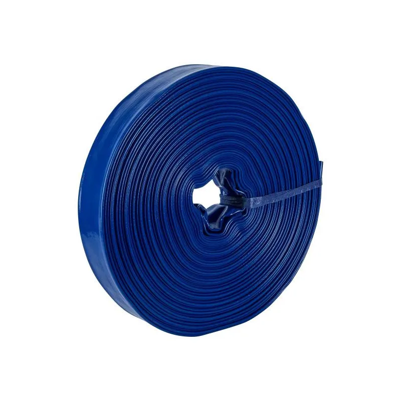 Rollos Mangueras Plana 2" x50m Descarga para motobombas Truper 100862