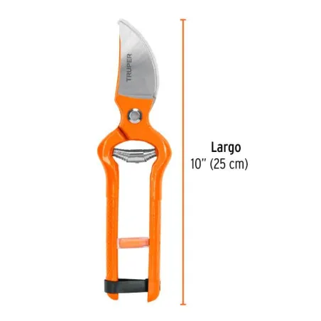  Tijera para poda 10" forjada cuchilla de paso CosechaLimon Truper 18545 24.576271 Tijera para poda 10" forjada cuchilla de paso