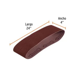  Lijas de Banda G36 4x24" x5u OAluminio Truper 15823 23.728814 Lijas de Banda G36 4x24" x5u OAluminio Truper 15823 Fabricado en 