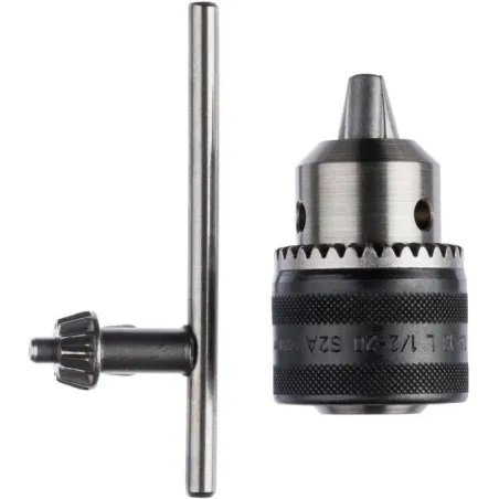 Mandril Portabrocas Bosch 1/2" Percusion Reversible C/llave C/Rosca Taladro Universal Bosch 1608571062