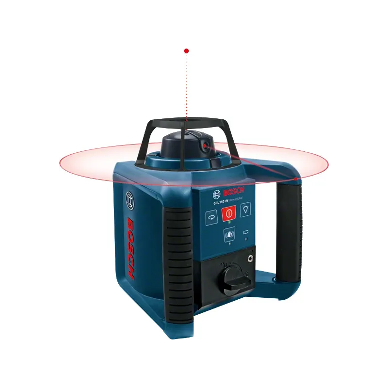 Nivel Laser Rotativo GRL 250 HV 30m y a 250m con Receptor Bosch 0601061600