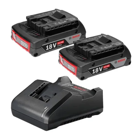  Kit Basico 2Baterias GAL 18V-20 + Cargador GBA 18V 2.0Ah Bosch 1600A02RN1 408.474576 Kit Basico 2Baterias GAL 18V-20 + Cargador