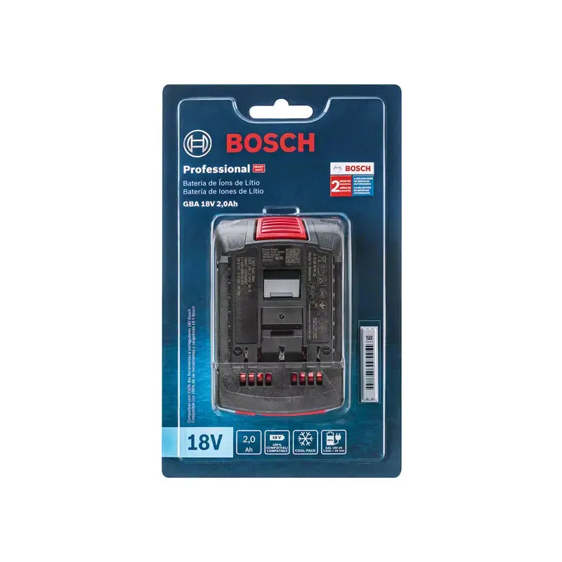 Baterias GBA 18V 2.0Ah Blister Bosch 2608000726