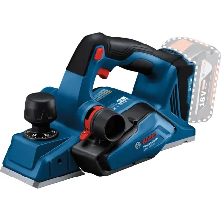 Cepillos Inalambrico GHO 185 LI Brushless Baretool Bosch 06015B50D0 Bosch-Cepillos Inalambrico GHO 185 LI Brushless Baretool Bos