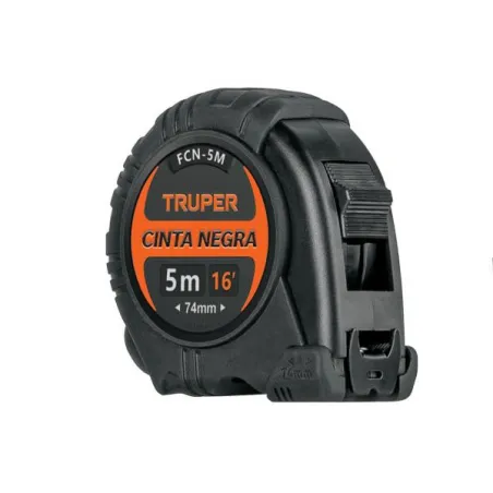  Winchas Flexometro Cinta Negra 5M TPR ABS Truper 102598 12.20339 Winchas Flexometro Cinta Negra 5M TPR ABS Truper 102598 Carcas