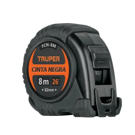  Winchas Flexometro Cinta Negra 8M TPR ABS Truper 11747 22.033898 Winchas Flexometro Cinta Negra 8M TPR ABS Truper 11747 Carcasa