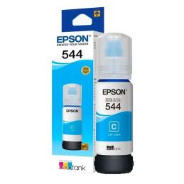 Botella de tinta Epson 544 T544220-AL Cyan 65ml