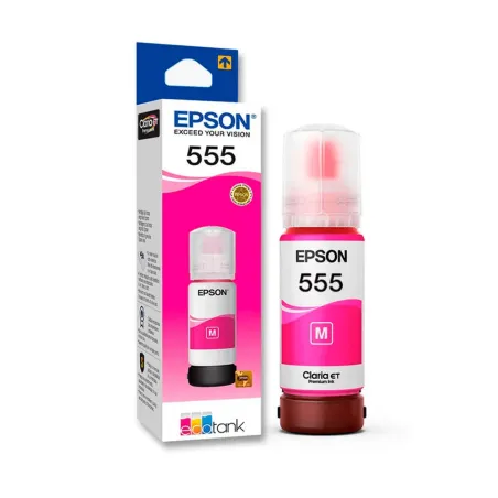  Botella de tinta Epson 555 T555320-AL Magenta 70ml 70.338983 Botella de tinta Epson 555 T555320-AL Magenta 70ml Compatible con 