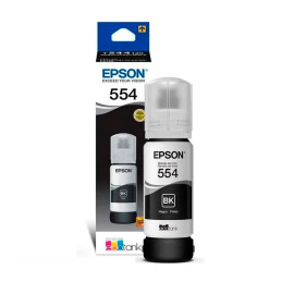 Botella de tinta Epson 554 T554120-AL Negro 70ml