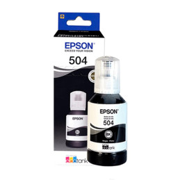 Botella de tinta Epson 504 T504120-AL negro 127ml