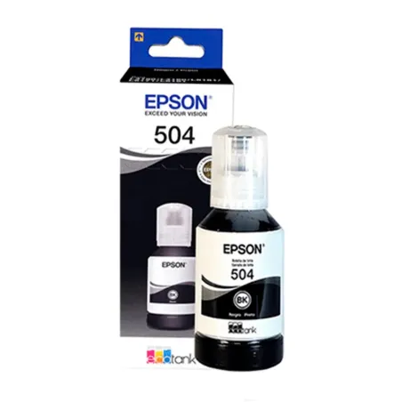  Botella de tinta Epson 504 T504120-AL negro 127ml 34.745763 Botella de tinta Epson 504 T504120-AL negro 127ml Compatible con mo
