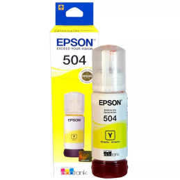 Botella de tinta Epson 504 T504420-AL amarillo 70ml