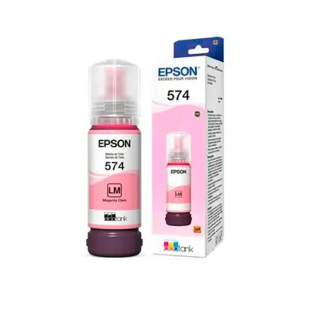  Botella de tinta Epson 574 T574620-Al Magenta Claro 70ml 32.20339 Botella de tinta Epson 574 T574620-Al Magenta Claro 70ml Comp