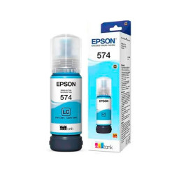 Botella de tinta Epson 574 T574520-Al Cian Claro 70ml