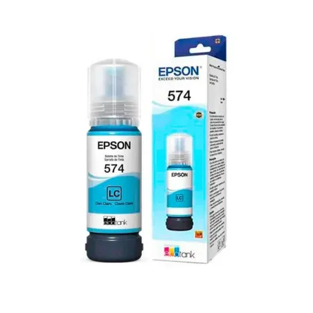  Botella de tinta Epson 574 T574520-Al Cian Claro 70ml 32.20339 Botella de tinta Epson 574 T574520-Al Cian Claro 70ml Compatibil