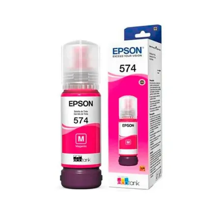  Botella de tinta Epson 574 T574320-Al Magenta 70ml 32.20339 Botella de tinta Epson 574 T574320-Al Magenta 70ml Compatible con m