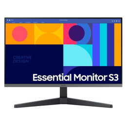 Monitor Samsung Essential S3 de 27", FHD IPS (1920 x 1080), 1 x HDMI 1.4, 1 x DP 1.2