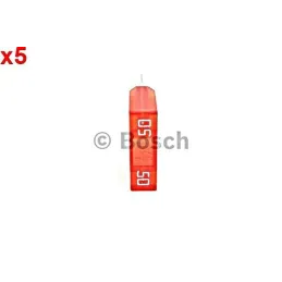 Fusibles Plano 50A x5u Ceramico Rojo Bosch 1987529021 Bosch-Fusibles Plano 50A x5u Ceramico Rojo Bosch 1987529021 -B1.1.987.529.