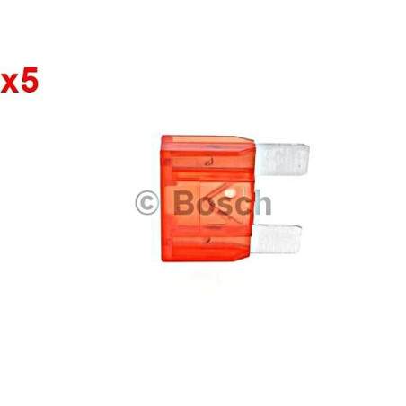 Fusibles Plano 50A x5u Ceramico Rojo Bosch 1987529021
