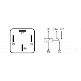 Relay 12V 40A 4P Bosch 0332019157 Bosch-Relay 12V 40A 4P Bosch 0332019157 -B1.0.332.019.157- 7
