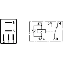 Relay 12V 20A 5P Bosch 0332207304 Bosch-Relay 12V 20A 5P Bosch 0332207304 -B1.0.332.207.304- 6
