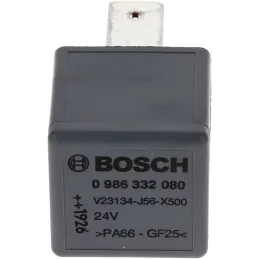 Relay Mini 24v 20A 5P Bosch 0986332080 Bosch-Relay Mini 24v 20A 5P Bosch 0986332080 -B1.0.986.332.080- 2