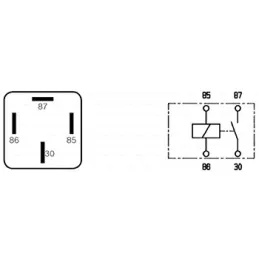 Relay Mini 24v 40A 4P Bosch 0332019205 Bosch-Relay Mini 24v 40A 4P Bosch 0332019205 -B1.0.332.019.205- 2