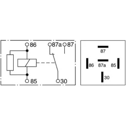 Relay Mini 24v 20A 5P Bosch 0332209206 Bosch-Relay Mini 24v 20A 5P Bosch 0332209206 -B1.0.332.209.206- 4