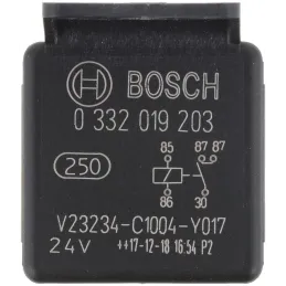 Relay Mini 24v 20A 5P Bosch 0332019203 Bosch-Relay Mini 24v 20A 5P Bosch 0332019203 -B1.0.332.019.203- 2