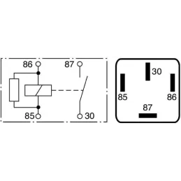 Relay Mini 12v 70A 4P Bosch 0986332002 Bosch-Relay Mini 12v 70A 4P Bosch 0986332002 -B1.0.986.332.002- 6