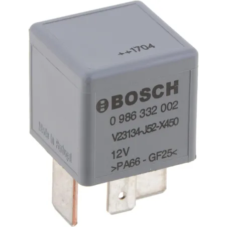  Relay Mini 12v 70A 4P Bosch 0986332002 55.932203 Relay Mini 12v 70A 4P Bosch 0986332002  B1.0.986.332.002 1 Bosch