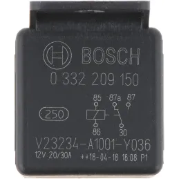 Relay Mini 12v 30A 5P Bosch 0332209150 Bosch-Relay Mini 12v 30A 5P Bosch 0332209150 -B1.0.332.209.150- 2