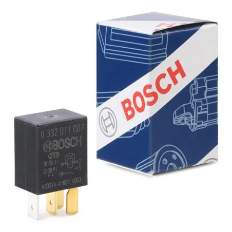  Relay Mini 12v 30A 4P NAbierto Bosch 0332011007 15.254237 Relay Mini 12v 30A 4P NAbierto Bosch 0332011007  B1.0.332.011.007 1 B