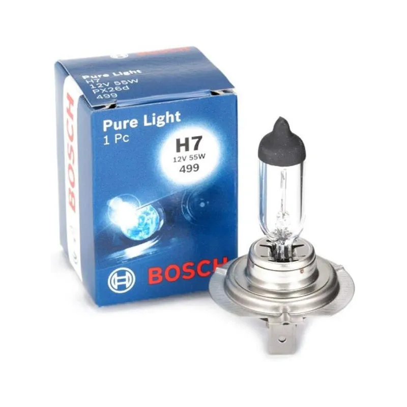 Lamparas Luz Delantera H7 12v 55w PX26D Bosch 1987302071