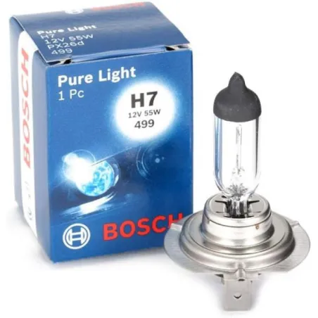  Lamparas Luz Delantera H7 12v 55w PX26D Bosch 1987302071 8.644068 Lamparas Luz Delantera H7 12v 55w PX26D Bosch 1987302071  Tip