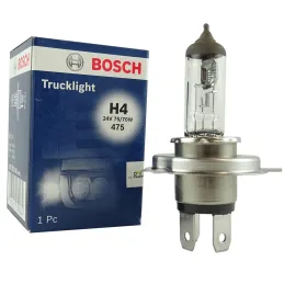 Lamparas Luz Delantera H4 24v 75/70w P43T Bosch 1987302441