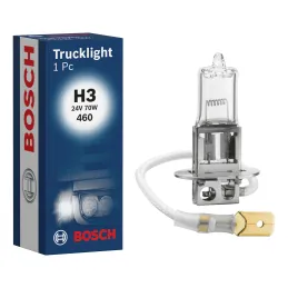  Lamparas Luz Delantera H3 24v 70w PK22S CamionLigero Bosch 1987302431 6.186441 Lamparas Luz Delantera H3 24v 70w PK22S CamionLi