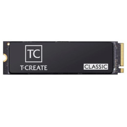 Unidad en estado solido TEAMGROUP T-CREATE CLASSIC PCIe 4.0 DL, 2TB, DC +3.3V