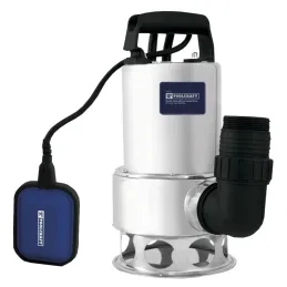  Bomba Sumergible Acero Inox para Agua Sucia 1Hp 8 Metros Toolcraft TC5738 323.728814 Bomba Sumergible Acero Inox para Agua Suci