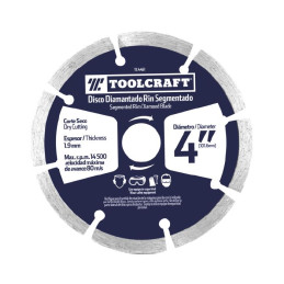 Discos Corte Diamantado Segmentado 7" Toolcraft TC2435