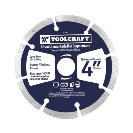  Discos Corte Diamantado Segmentado 7" Toolcraft TC2435 15 Discos Corte Diamantado Segmentado 7" Toolcraft TC2435  TC2435 1 Tool
