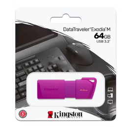 Memoria USB Kingston DataTraveler Exodia M 64GB Neon purple