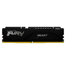 Memoria DIMM Kingston Fury Beast 32GB DDR5-5600MHz PC5-44800, CL40, 1.25V, 288-pin Non-ECC