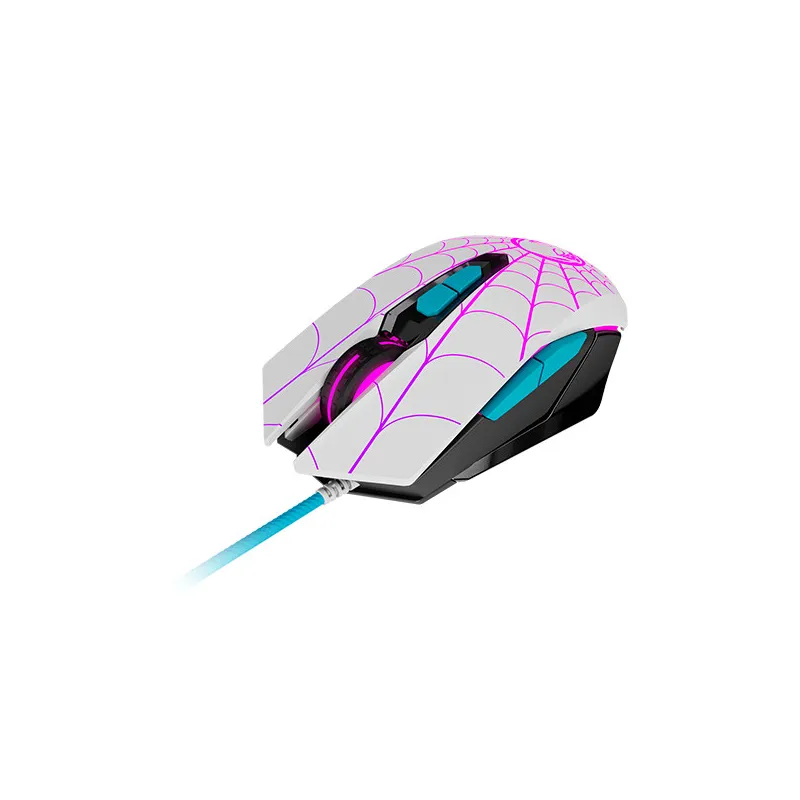 Mouse USB 7 botones para videojuegos Ghost Spider Xtech XTM-M520SG